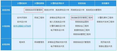 系統(tǒng)集成項(xiàng)目管理工程師中級(jí)與高級(jí)的區(qū)別及其在信息系統(tǒng)集成服務(wù)中的應(yīng)用
